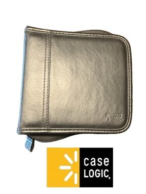 Case Logic Black Leatherette CD/DVD Binder Wallet